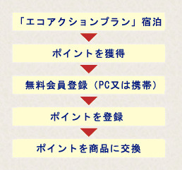 ポイント交換までの流れ